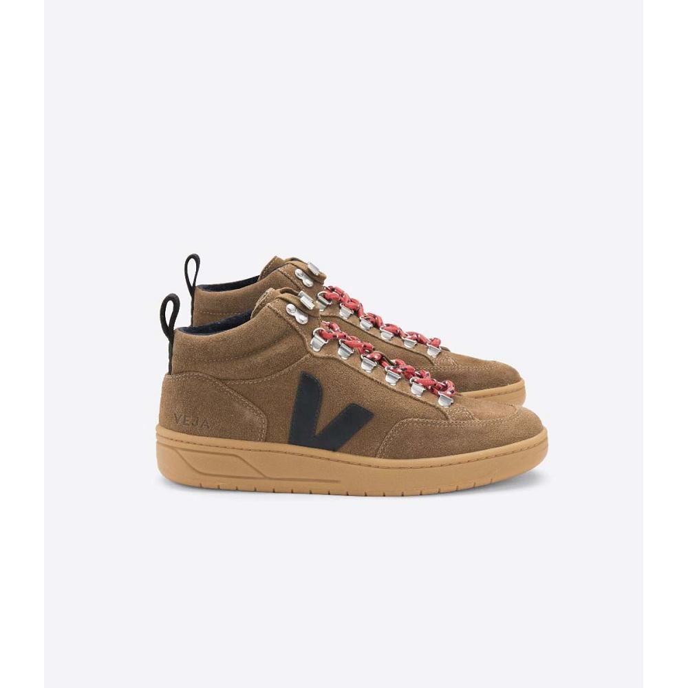 Veja RORAIMA SUEDE Women\'s High Tops Brown | CA 356XYU